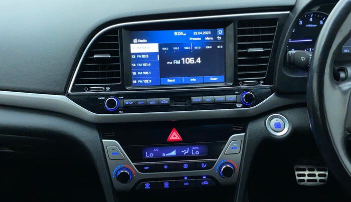 2016 Hyundai New Elantra 2.0 SX(O) AT PETROL, Petrol, Automatic, 34,893 km, Air Conditioner