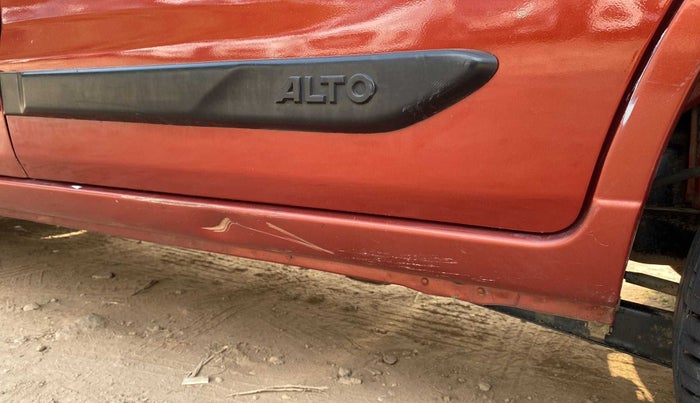 2012 Maruti Alto K10 VXI, Petrol, Manual, 42,619 km, Left running board - Slightly dented