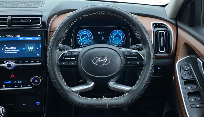 2022 Hyundai ALCAZAR PLATINUM 1.5 MT 7STR, Diesel, Manual, 21,920 km, Steering Wheel Close Up