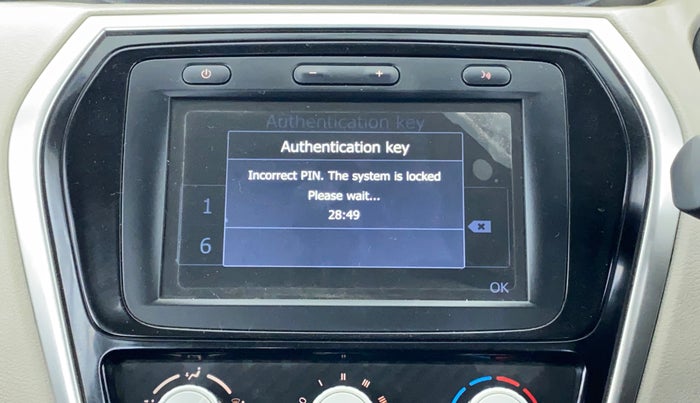 2021 Datsun Go Plus T(O), Petrol, Manual, 10,512 km, Infotainment system - Music system is locked