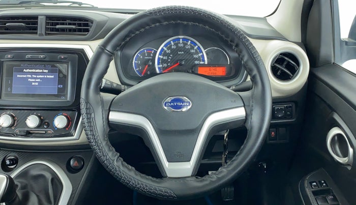 2021 Datsun Go Plus T(O), Petrol, Manual, 10,742 km, Steering Wheel Close Up
