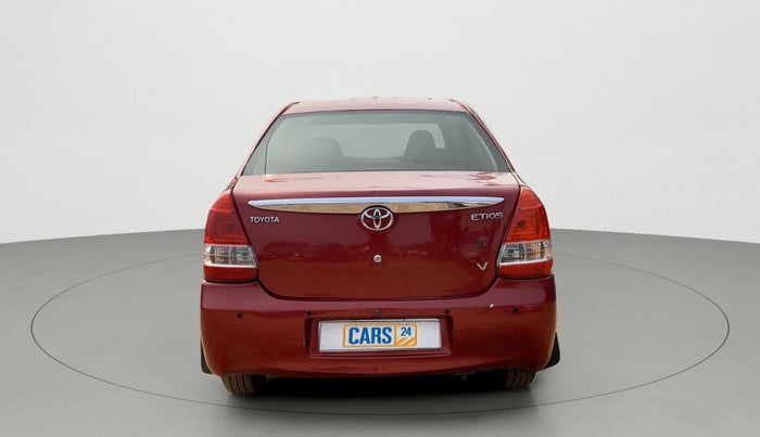 2012 Toyota Etios V, Petrol, Manual, 60,025 km, Back/Rear