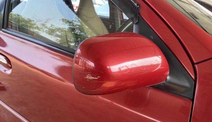 2012 Toyota Etios V, Petrol, Manual, 60,025 km, Right rear-view mirror - ORVM knob broken and not working
