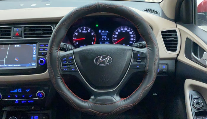 2019 Hyundai Elite i20 ASTA (O) CVT, Petrol, Automatic, 26,935 km, Steering Wheel Close Up