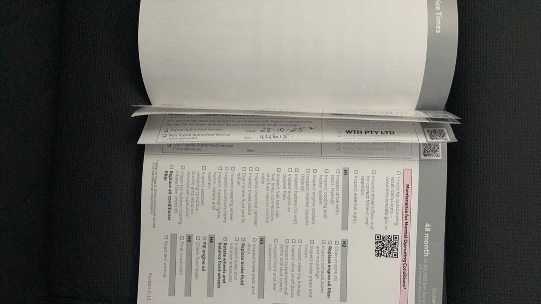 2023 Toyota Corolla Ascent Sport Hybrid, Automatic, 52201 km, Service History