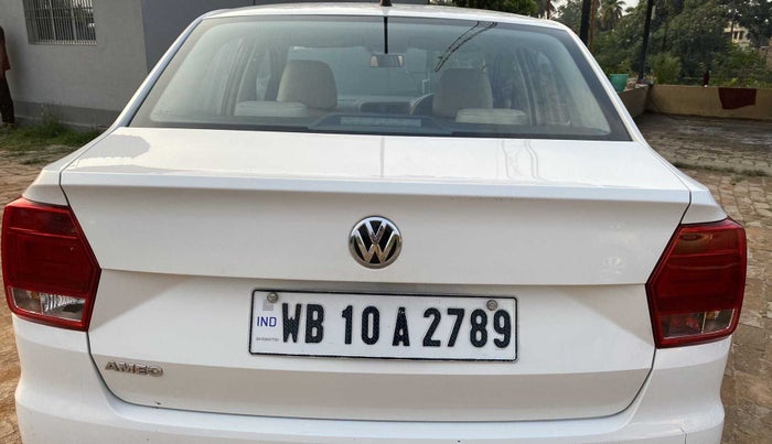 2019 Volkswagen Ameo TRENDLINE 1.0L, Petrol, Manual, 9,421 km, Dicky (Boot door) - Slightly dented