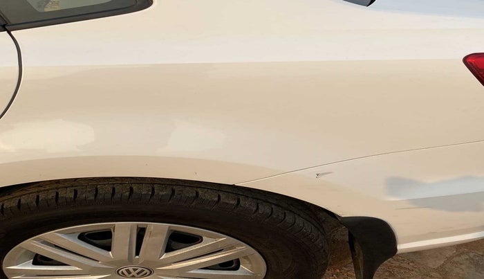 2019 Volkswagen Ameo TRENDLINE 1.0L, Petrol, Manual, 9,421 km, Left quarter panel - Minor scratches