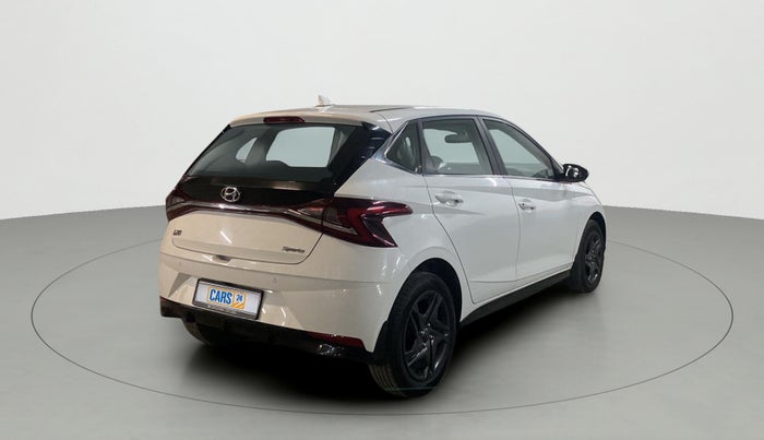 2022 Hyundai NEW I20 SPORTZ 1.2 MT, Petrol, Manual, 8,096 km, Right Back Diagonal