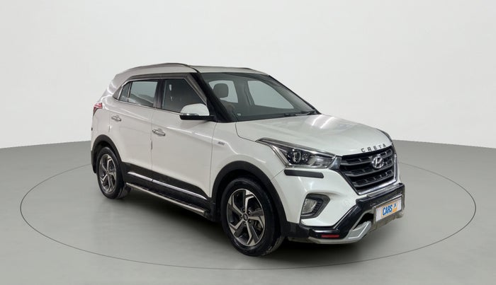 2019 Hyundai Creta SX AT 1.6 PETROL, Petrol, Automatic, 20,269 km, Right Front Diagonal