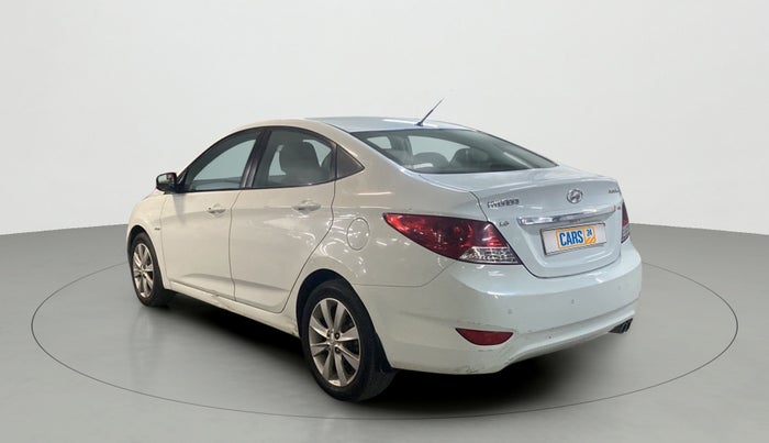 2011 Hyundai Verna FLUIDIC 1.6 VTVT SX, Petrol, Manual, 48,242 km, Left Back Diagonal