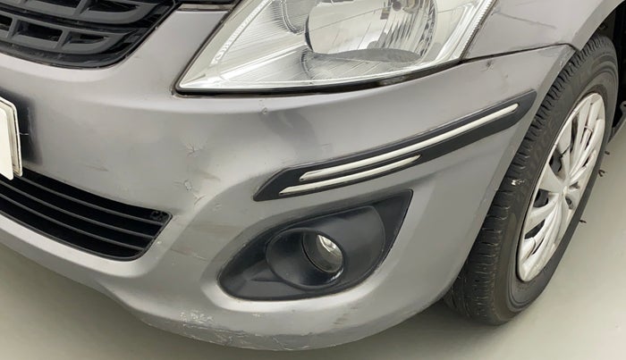 2013 Maruti Swift Dzire VXI, Petrol, Manual, 80,318 km, Front bumper - Minor damage