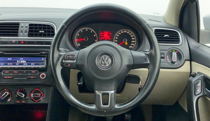 2012 Volkswagen Polo HIGHLINE1.2L, Petrol, Manual, 72,878 km, Steering Wheel Close Up