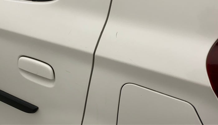 2019 Maruti Alto LXI, Petrol, Manual, 25,256 km, Left quarter panel - Minor scratches