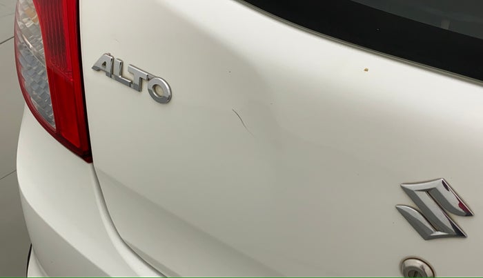 2019 Maruti Alto LXI, Petrol, Manual, 25,256 km, Dicky (Boot door) - Minor scratches