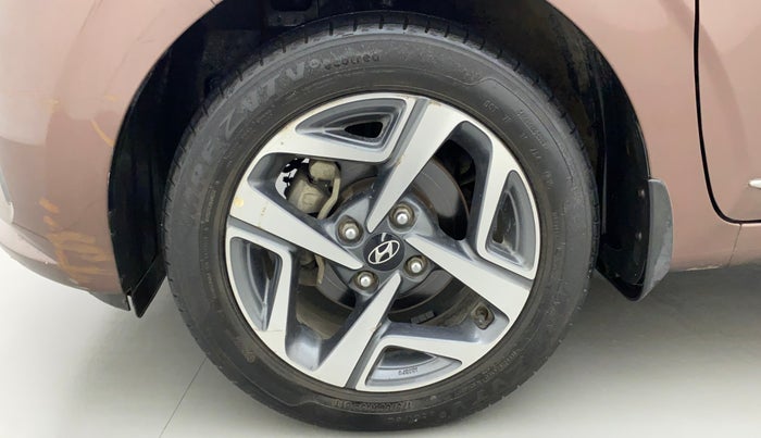 2020 Hyundai AURA SX PLUS 1.2 AMT, Petrol, Automatic, 21,836 km, Left Front Wheel