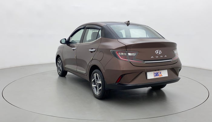 2020 Hyundai AURA SX PLUS 1.2 AMT, Petrol, Automatic, 21,836 km, Left Back Diagonal
