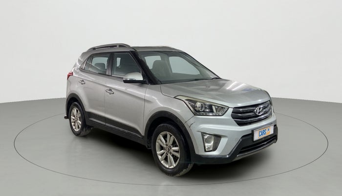 2015 Hyundai Creta SX PLUS 1.6 PETROL, Petrol, Manual, 99,951 km, Right Front Diagonal