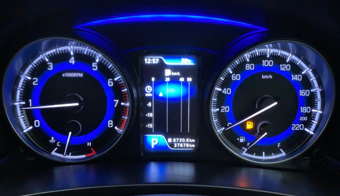 2017 Maruti Baleno ZETA CVT PETROL 1.2, Petrol, Automatic, 37,678 km, Odometer Image