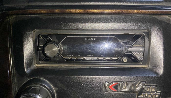 2018 Mahindra KUV 100 NXT K2 P 6 STR, Petrol, Manual, 35,569 km, Infotainment system - AM/FM Radio - Not Working