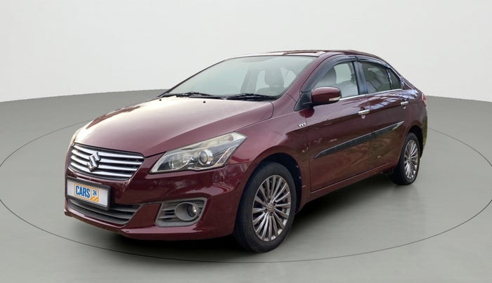 2015 Maruti Ciaz ZXI+, Petrol, Manual, 80,140 km, Left Front Diagonal