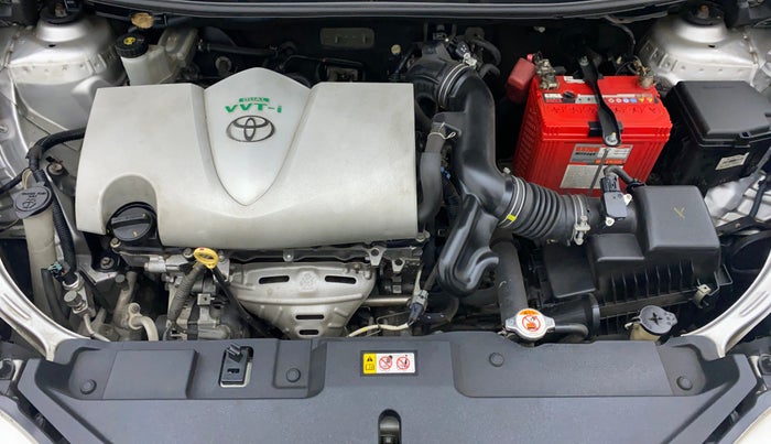 2019 Toyota YARIS J MT, Petrol, Manual, 1,17,543 km, Open Bonet