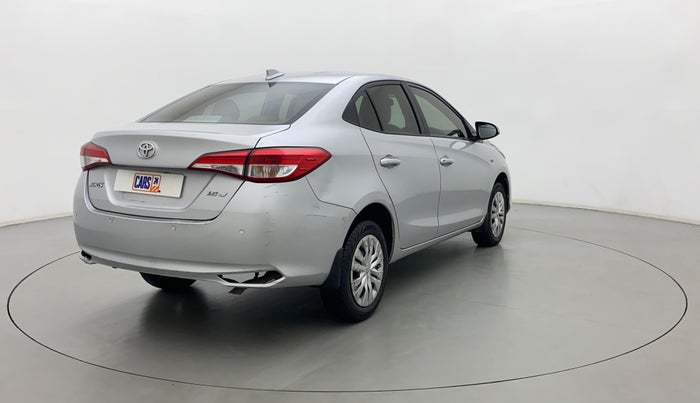 2019 Toyota YARIS J MT, Petrol, Manual, 1,17,543 km, Right Back Diagonal
