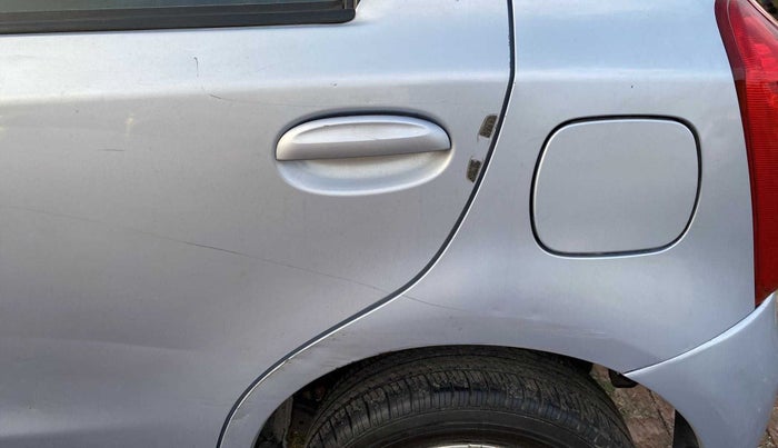2011 Toyota Etios Liva G, Petrol, Manual, 78,075 km, Left quarter panel - Minor scratches