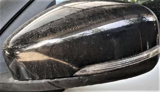 2021 Nissan MAGNITE XL TURBO, Petrol, Manual, 26,387 km, Left rear-view mirror - Cover has minor damage