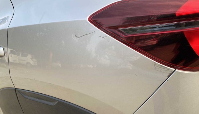 2021 Nissan MAGNITE XL TURBO, Petrol, Manual, 26,387 km, Left quarter panel - Minor scratches