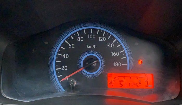 2018 Datsun Redi Go T (O), Petrol, Manual, 51,182 km, Odometer Image