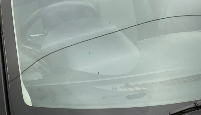 2012 Maruti Swift VXI, Petrol, Manual, 71,240 km, Front windshield - Minor spot on windshield