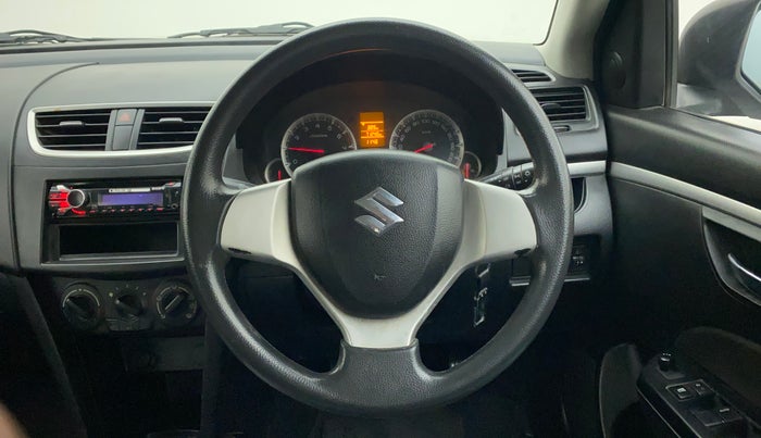 2012 Maruti Swift VXI, Petrol, Manual, 71,240 km, Steering Wheel Close Up