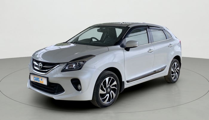 2020 Toyota Glanza V, Petrol, Manual, 25,940 km, Left Front Diagonal