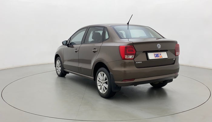 2017 Volkswagen Ameo HIGHLINE1.5L, Diesel, Manual, 1,10,257 km, Left Back Diagonal