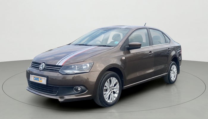 2015 Volkswagen Vento HIGHLINE 1.5 AT, Diesel, Automatic, 92,517 km, Left Front Diagonal