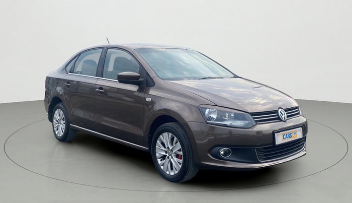 2015 Volkswagen Vento HIGHLINE 1.5 AT, Diesel, Automatic, 92,517 km, Right Front Diagonal