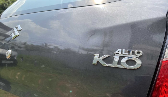 2015 Maruti Alto K10 VXI, Petrol, Manual, 10 km, Dicky (Boot door) - Slightly dented