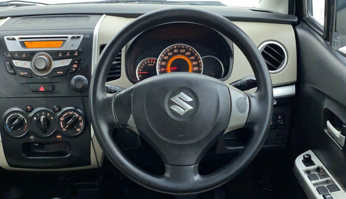 2016 Maruti Wagon R 1.0 VXI AMT, Petrol, Automatic, 76,658 km, Steering Wheel Close Up