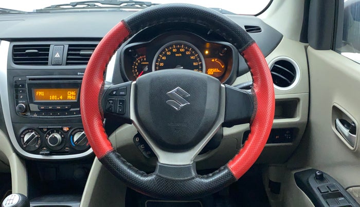2016 Maruti Celerio ZXI (O), Petrol, Manual, 1,08,582 km, Steering Wheel Close Up