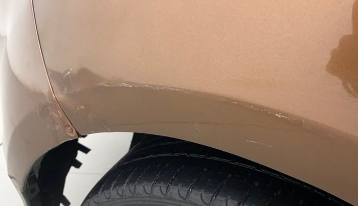2017 Ford Ecosport TITANIUM 1.5L DIESEL, Diesel, Manual, 1,02,616 km, Left fender - Minor scratches
