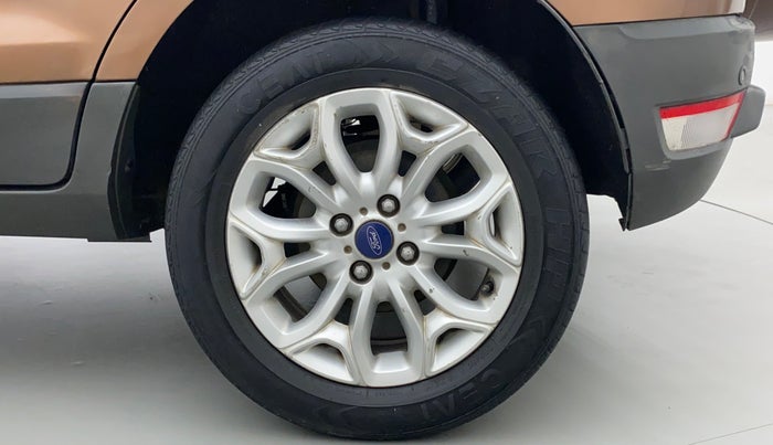 2017 Ford Ecosport TITANIUM 1.5L DIESEL, Diesel, Manual, 1,02,616 km, Left Rear Wheel