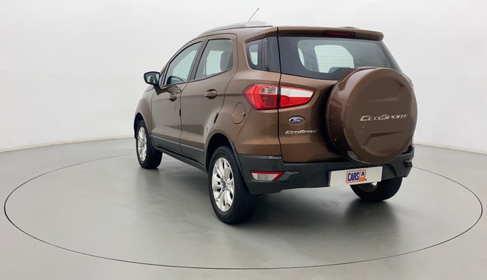 2017 Ford Ecosport TITANIUM 1.5L DIESEL, Diesel, Manual, 1,02,616 km, Left Back Diagonal