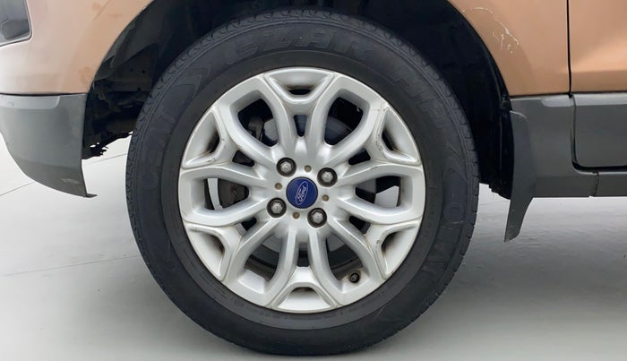 2017 Ford Ecosport TITANIUM 1.5L DIESEL, Diesel, Manual, 1,02,616 km, Left Front Wheel