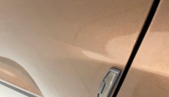 2017 Ford Ecosport TITANIUM 1.5L DIESEL, Diesel, Manual, 1,02,616 km, Rear left door - Slightly dented