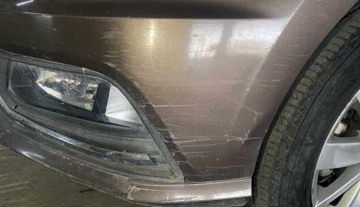 2017 Volkswagen Ameo HIGHLINE1.2L, Petrol, Manual, 44,934 km, Front bumper - Minor damage