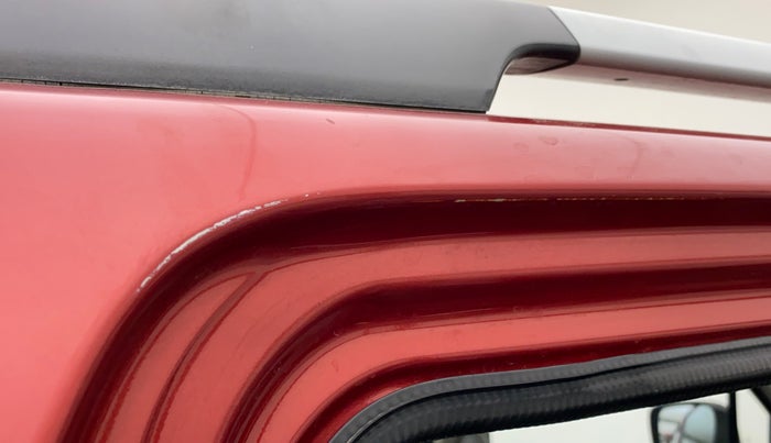2015 Maruti Wagon R 1.0 VXI, Petrol, Manual, 73,805 km, Right C pillar - Paint is slightly faded