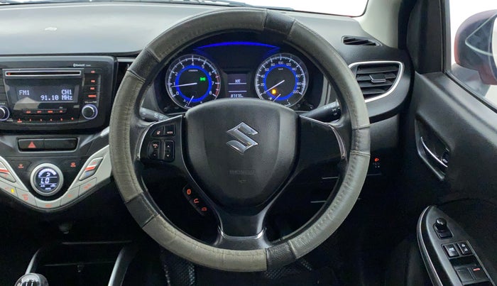 2016 Maruti Baleno DELTA PETROL 1.2, Petrol, Manual, 87,367 km, Steering Wheel Close Up