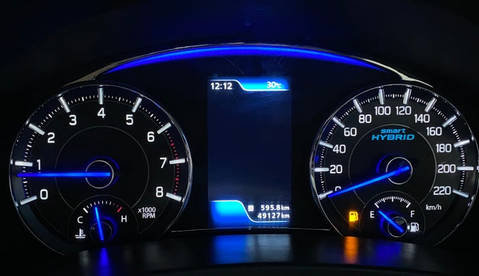 2019 Maruti Ciaz ALPHA 1.5 SHVS PETROL, Petrol, Manual, 49,126 km, Odometer Image