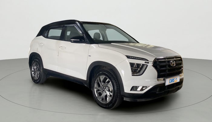 2021 Hyundai Creta SX (O) 1.4 TURBO DCT, Petrol, Automatic, 6,165 km, Right Front Diagonal
