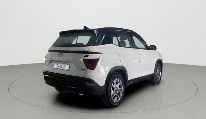 2021 Hyundai Creta SX (O) 1.4 TURBO DCT, Petrol, Automatic, 6,165 km, Right Back Diagonal